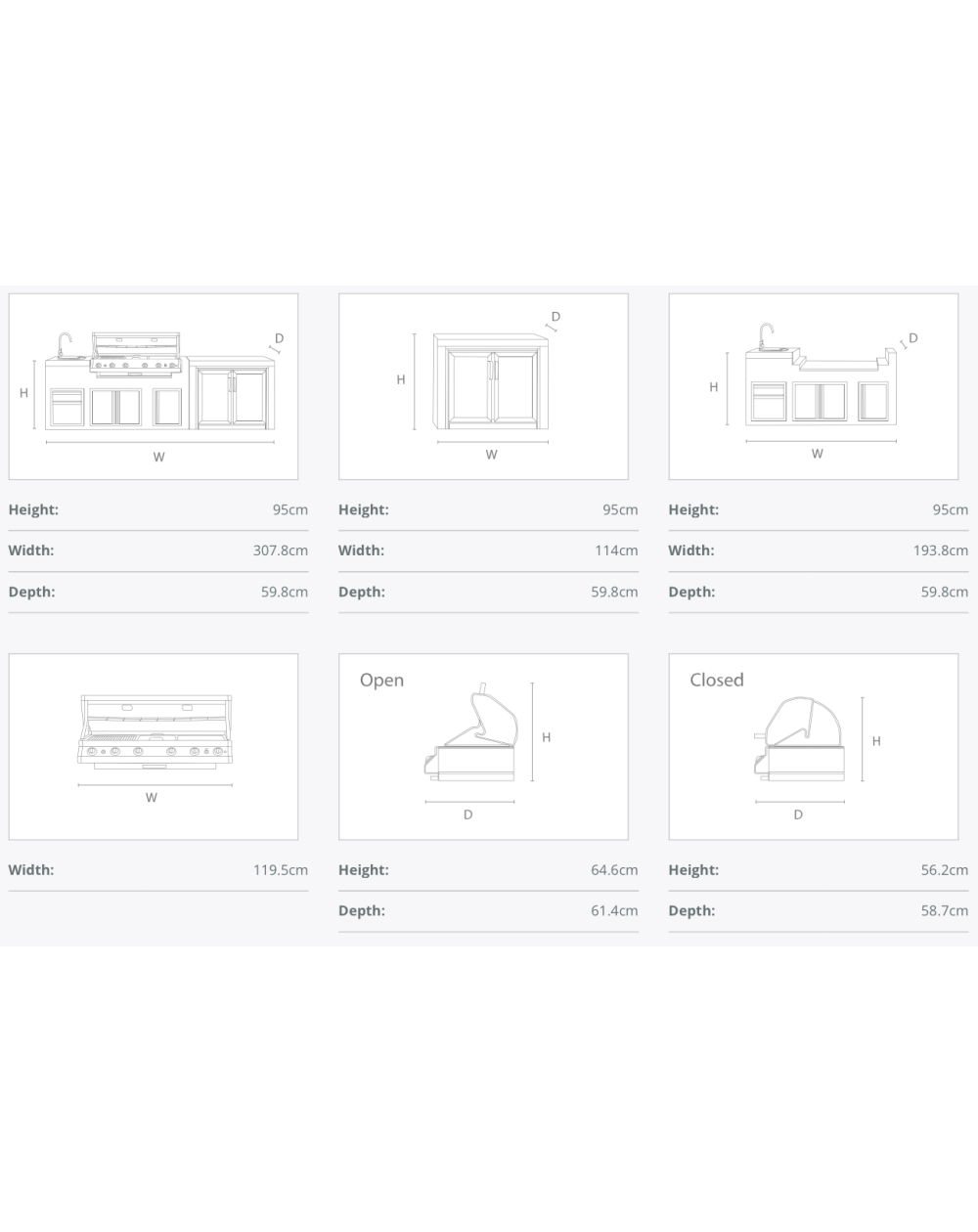 Kettler Neo Outdoor Kitchen Free installation & Delivery